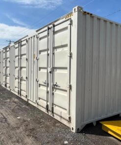 40ft High Cube Side Open Storage Shipping Container W/4 Side Doors