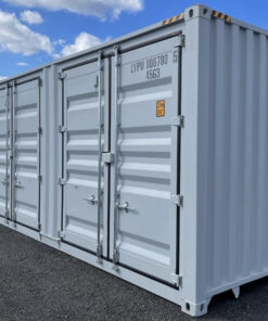 40ft High Cube Shipping Storage Container W/4 Side Doors Conex Free Shipping