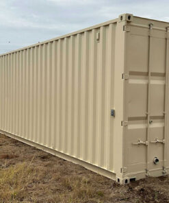 40' HIGH CUBE CUSTOM OFFICE WITH RESTROOM, KITCHENETTE W/ HOT WATER, 8X12' OFFICE, ELECTRICAL, LIGHTS AND CENTRAL HVAC. ALL NEW INTERIOR