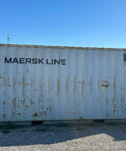 20' CONTAINER USED WIND & WEATHER TIGHT, STANDARD 8'6" TALL, MIXED COLORS, 2 DOOR POCKETS STD HANDLES