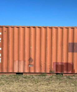 20' CONTAINER USED CARGO WORTHY, STANDARD 8'6" TALL, MIXED COLORS, 2 DOOR POCKETS STD HANDLES