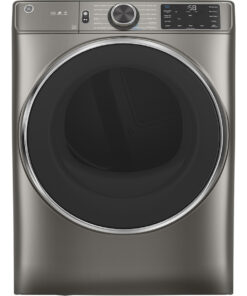 GE® 7.8 cu. ft. Capacity, 10.1 kg (IEC) Dryer with Built-In Wifi Satin Nickel - GFD65ESMNSN